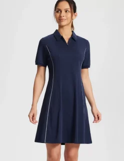 Baleaf Evergreen 1/4 Zipper Dress^Women Knee-Length