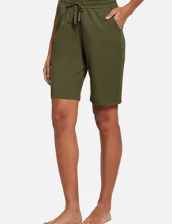 Baleaf Evergreen Cotton Bermuda Shorts^Women Knee-Length