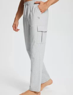 Baleaf Evergreen Cotton Cargo Sweatpants^Men Joggers & Sweatpants