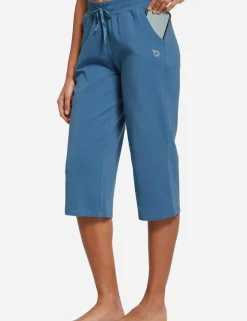 Baleaf Evergreen Cotton Cropped Pants^Women Capris