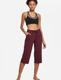 Baleaf Evergreen Cotton Cropped Pants^Women Capris