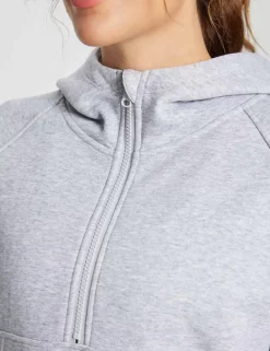 Baleaf Evergreen Cotton Half-Zip Pullover^Women Fleece-Lined