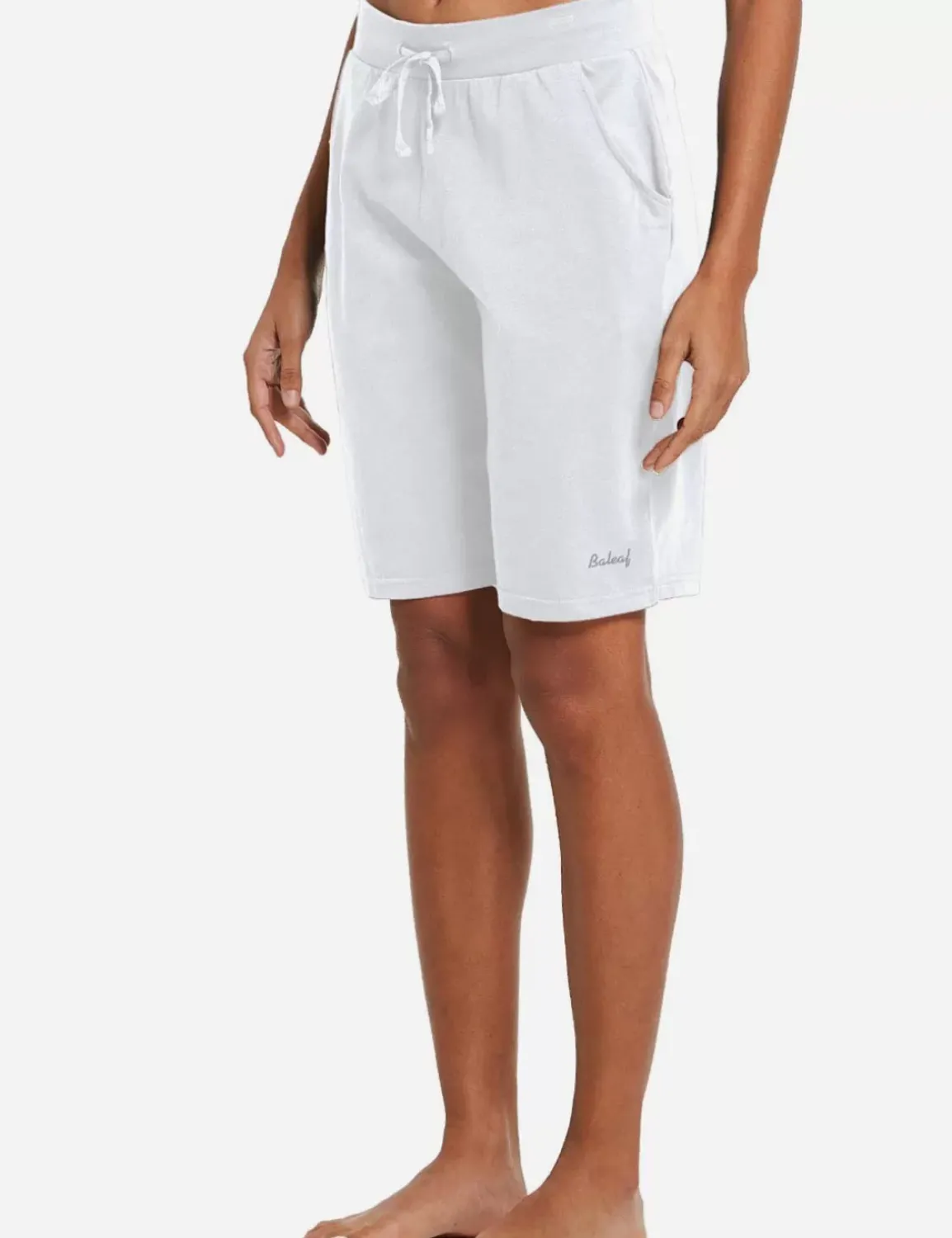 Baleaf Evergreen Cotton Knee-Length Shorts^Women Knee-Length