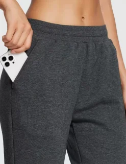 Baleaf Evergreen Cotton Pocketed Sweatpants^Women Fleece-Lined