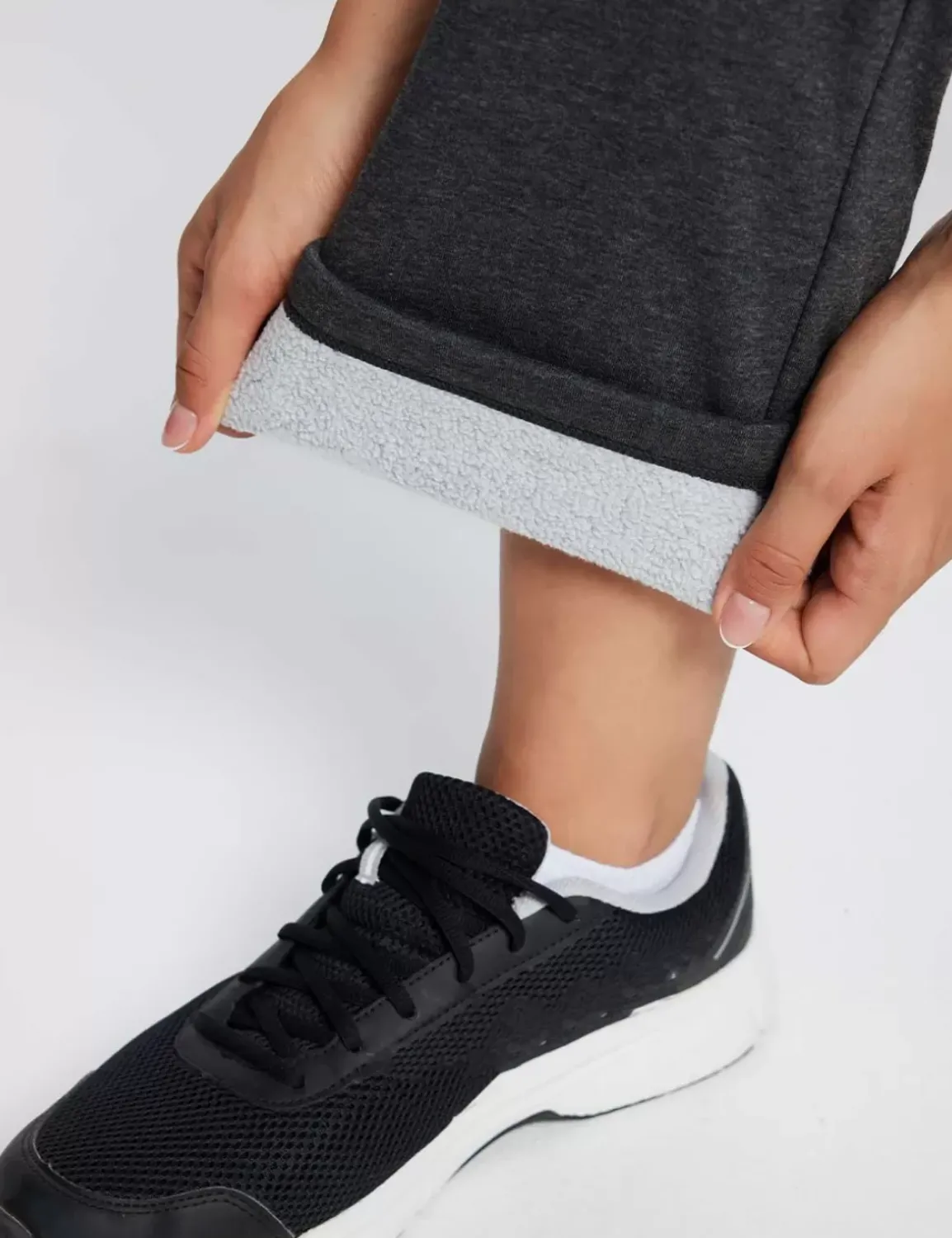 Baleaf Evergreen Cotton Pocketed Sweatpants^Women Fleece-Lined
