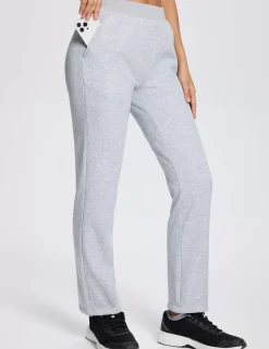 Baleaf Evergreen Cotton Pocketed Sweatpants^Women Fleece-Lined