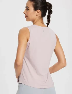 Baleaf Evergreen Cotton Side Slit Tank Top^Women Short-Sleeved & Tank Tops