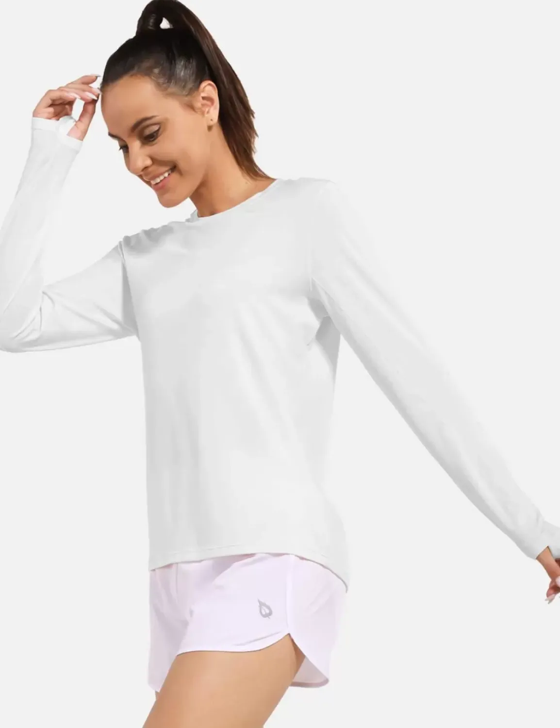 Baleaf Evergreen Crew Neck Shirt^Women Long-Sleeved