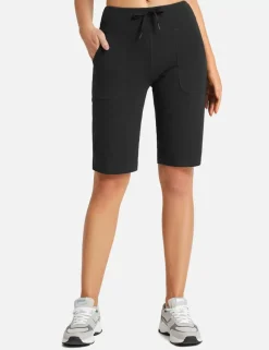 Baleaf Evergreen Drawstring Bermuda Shorts^Women Shorts & Underwear