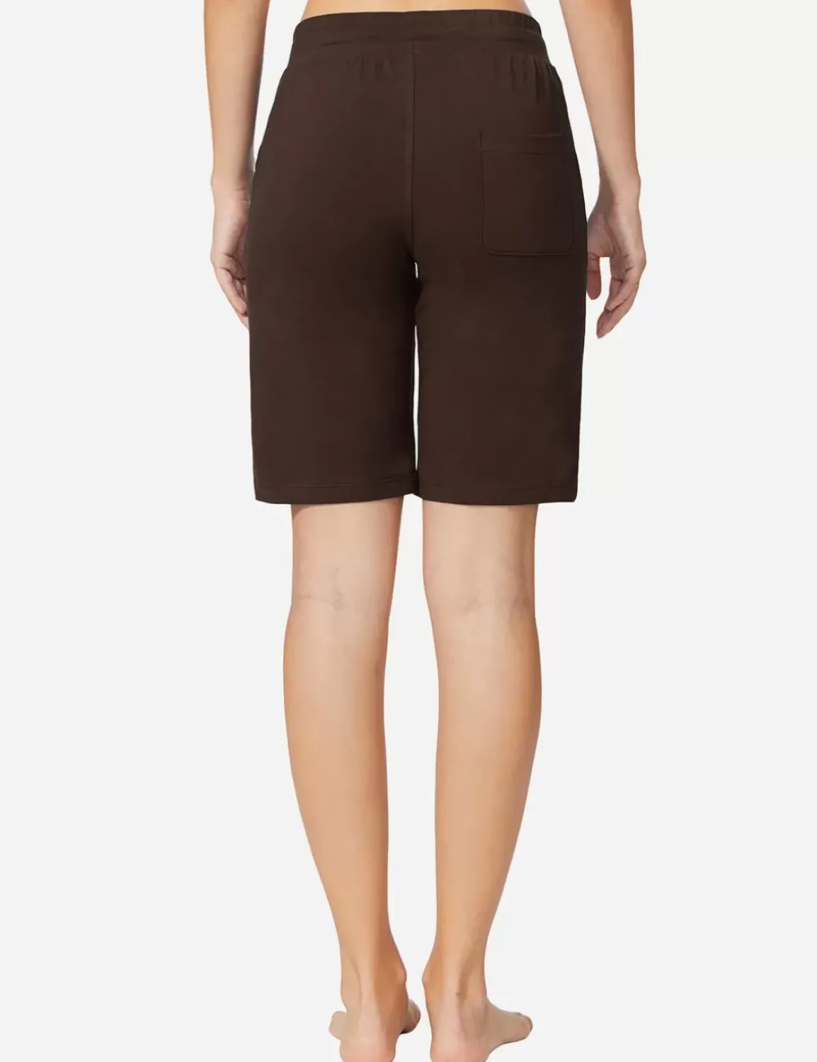 Baleaf Evergreen High Rise Bermuda Shorts^Women Knee-Length