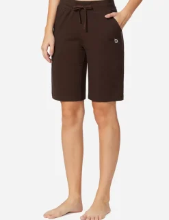 Baleaf Evergreen High Rise Bermuda Shorts^Women Knee-Length