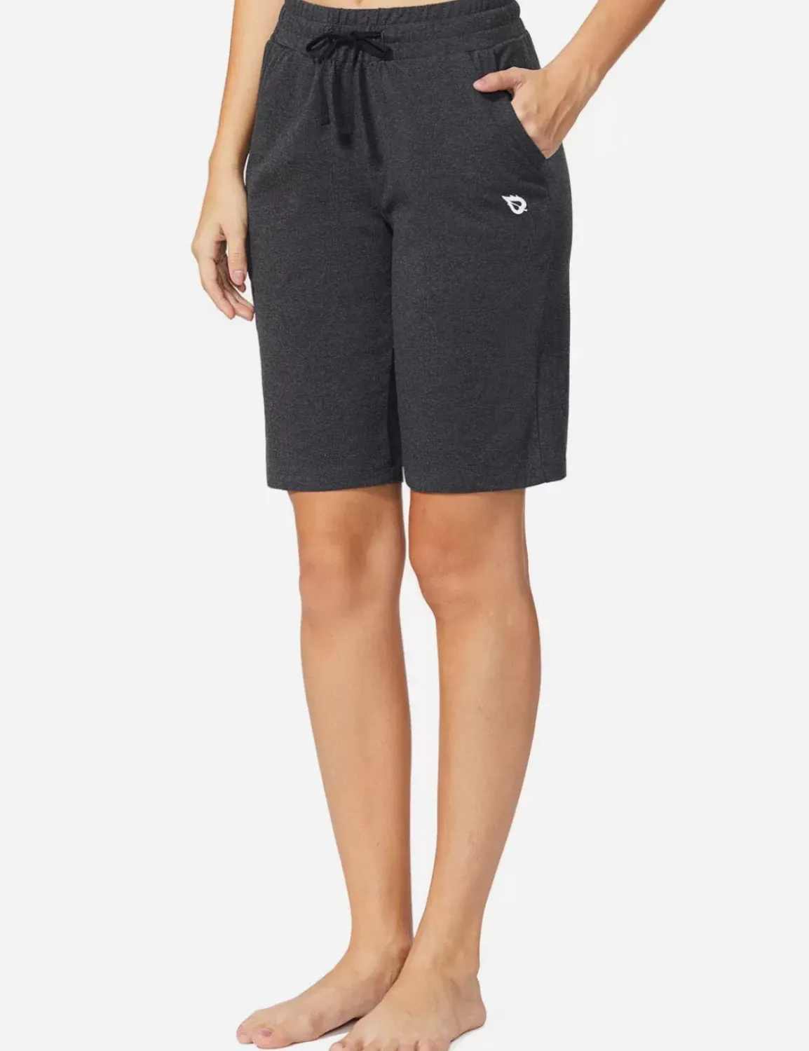 Baleaf Evergreen High Rise Bermuda Shorts^Women Shorts & Underwear