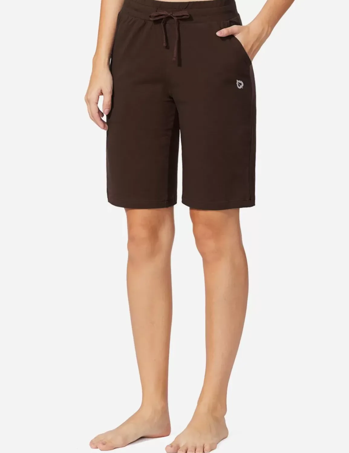 Baleaf Evergreen High Rise Bermuda Shorts^Women Shorts & Underwear