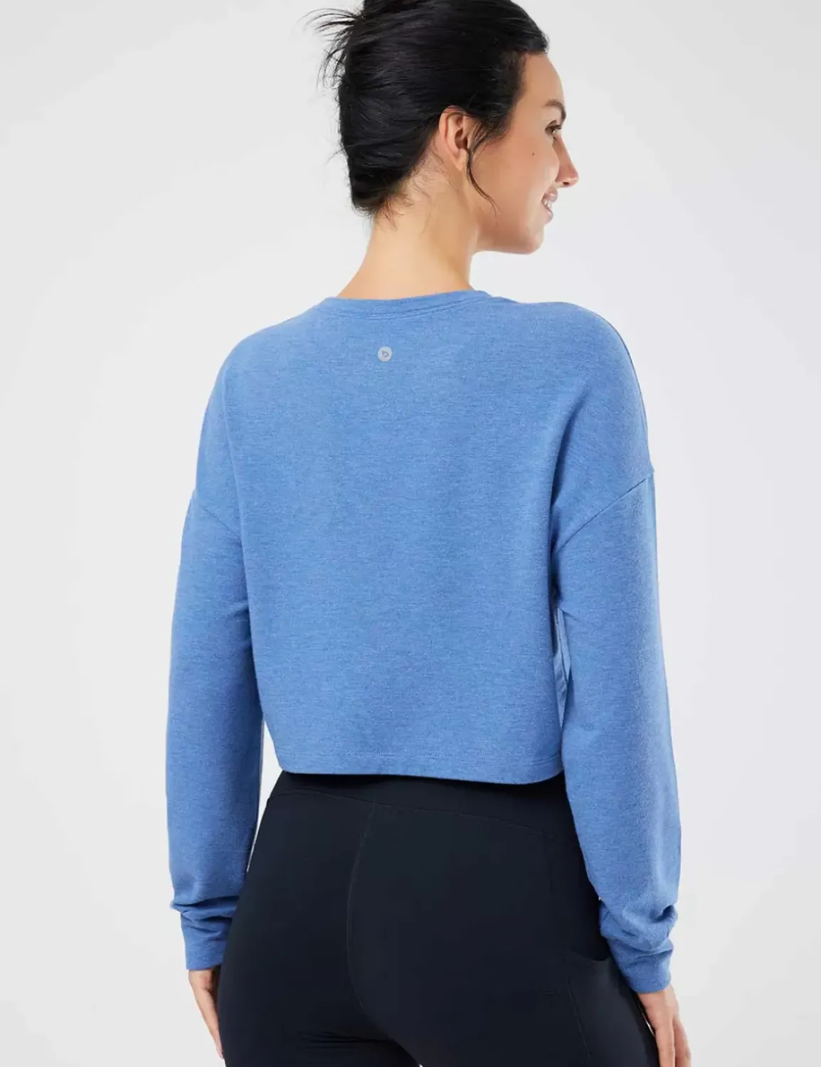 Baleaf Evergreen Modal Oversized Cropped Top (Website Exclusive)^Women Long-Sleeved