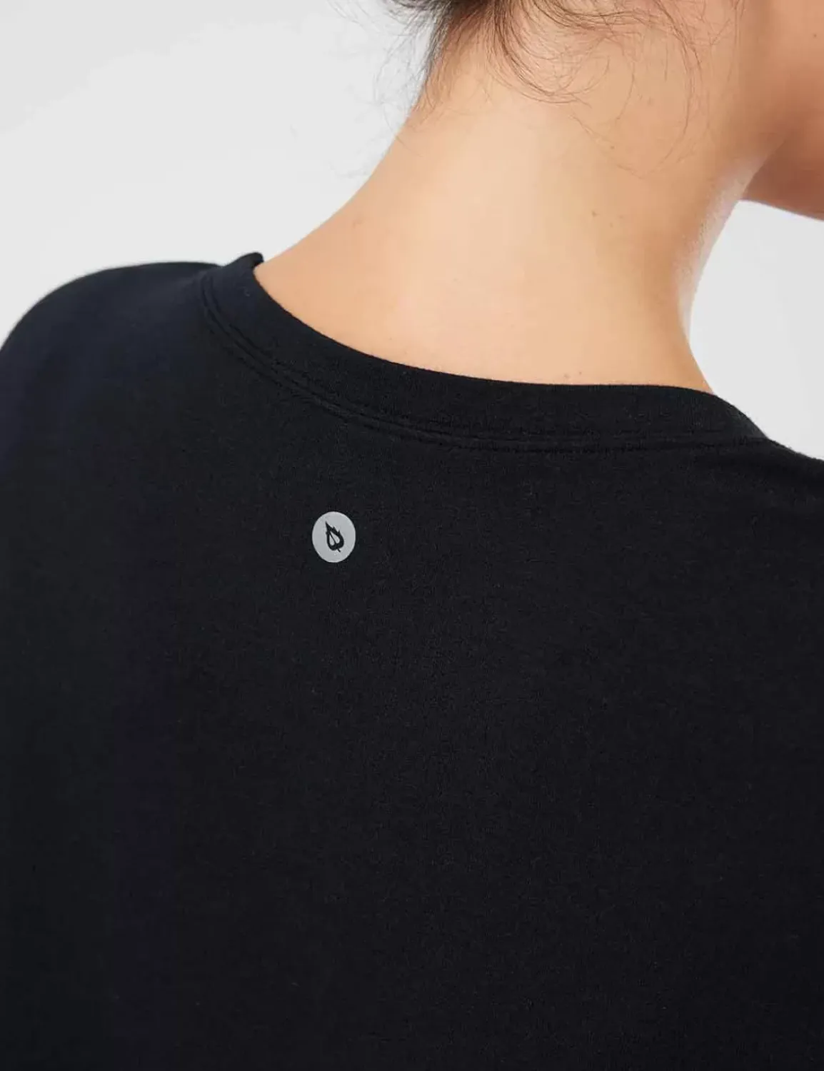 Baleaf Evergreen Modal Oversized Cropped Top (Website Exclusive)^Women Long-Sleeved