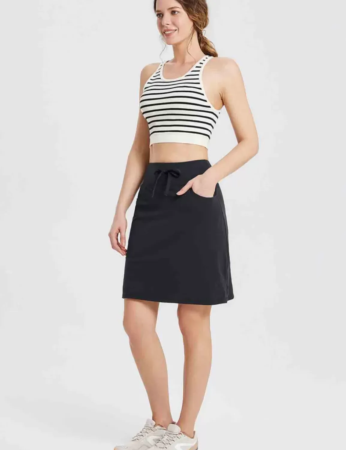 Baleaf Evergreen Upf 50+ Cotton Skorts^Women Skorts