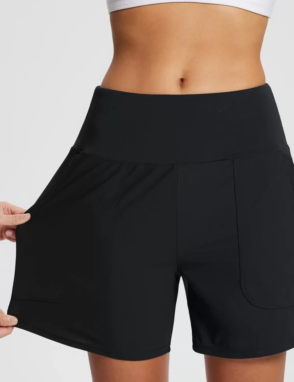 Baleaf Flyleaf 5" Upf50+ Pocket Swim Shorts^Women Upf50+