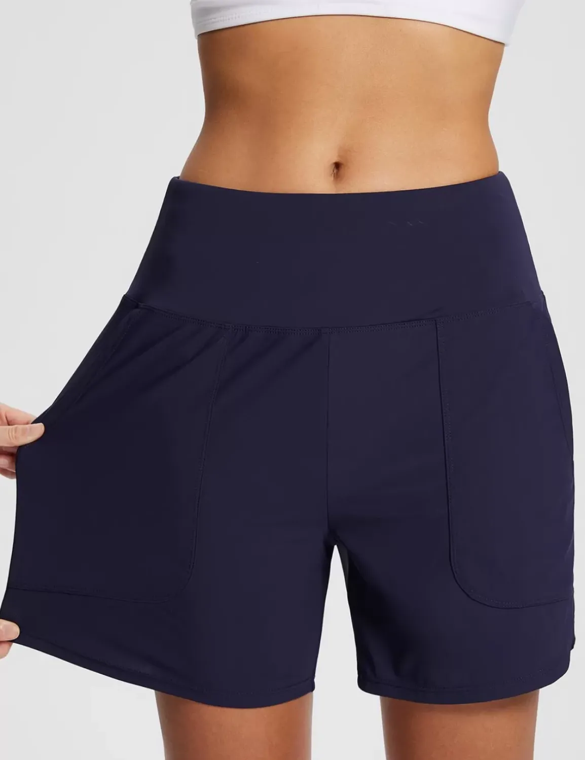 Baleaf Flyleaf 5" Upf50+ Pocket Swim Shorts^Women Upf50+