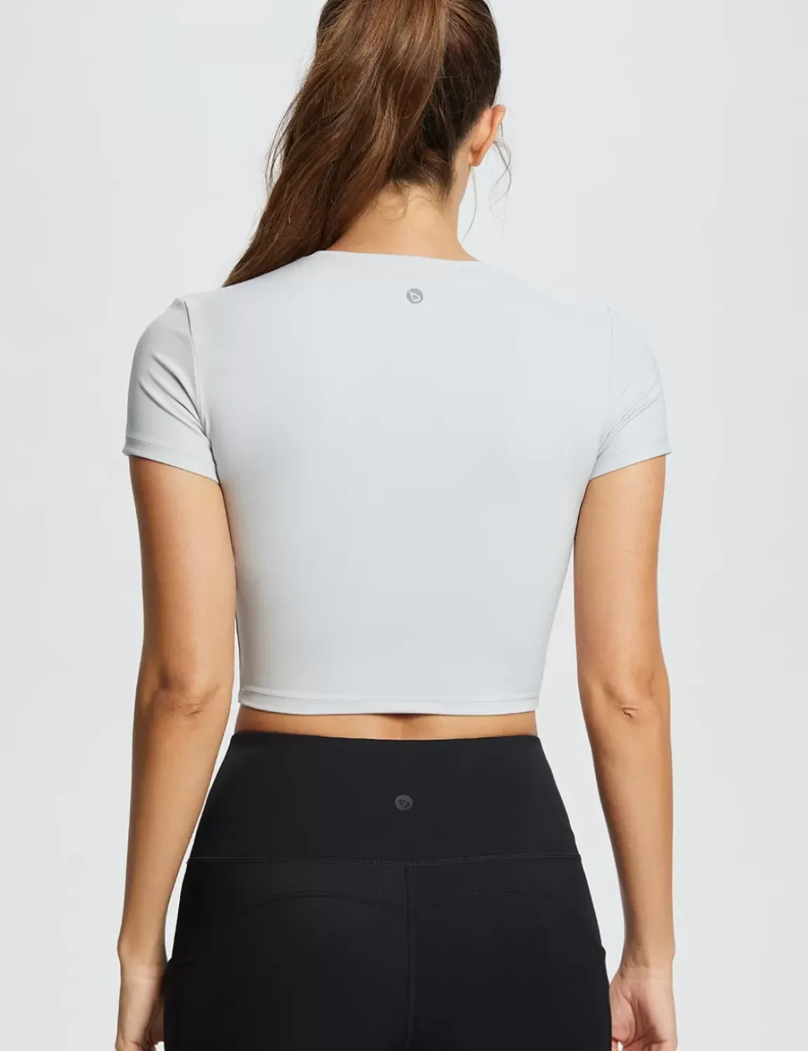 Baleaf Flyleaf Crew Neck Crop Top (Website Exclusive)^Women Short-Sleeved & Tank Tops
