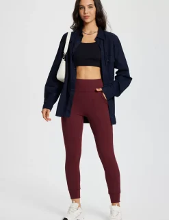 Baleaf Flyleaf High-Rise Pocketed Leggings^Women Leggings