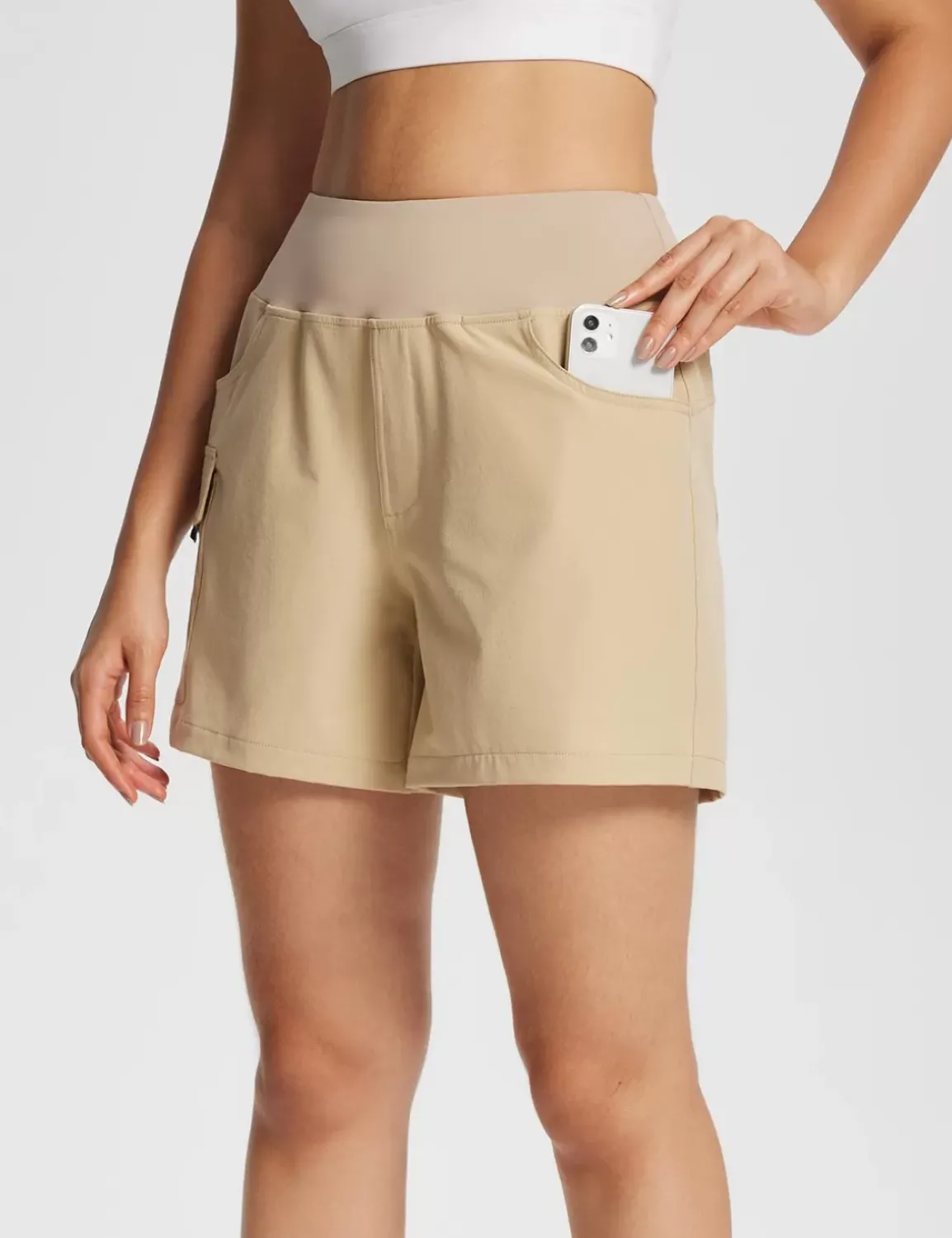 Baleaf Flyleaf Hiking Cargo Shorts^Women Shorts & Underwear