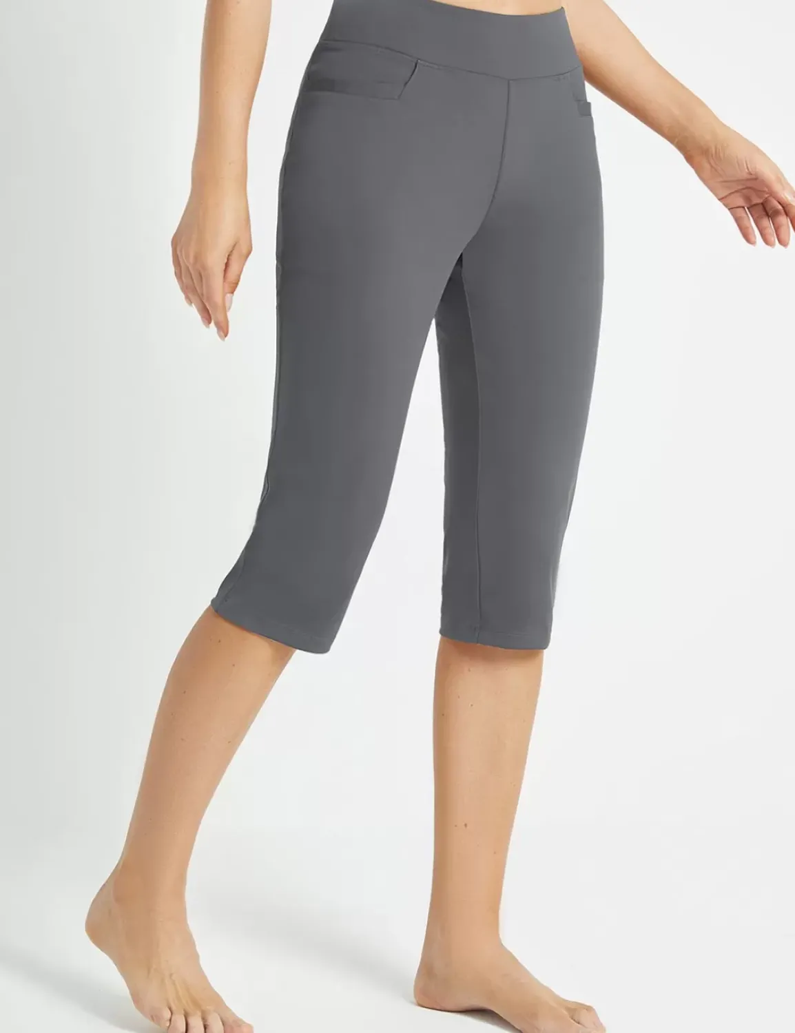Baleaf Flyleaf Lightweight Capris^Women Knee-Length
