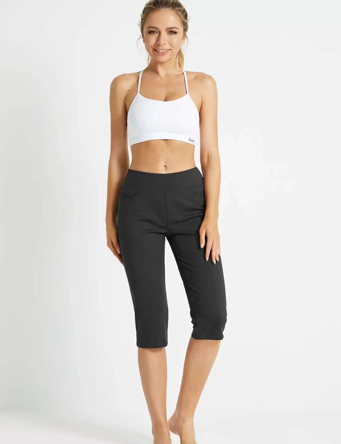 Baleaf Flyleaf Lightweight Capris^Women Knee-Length