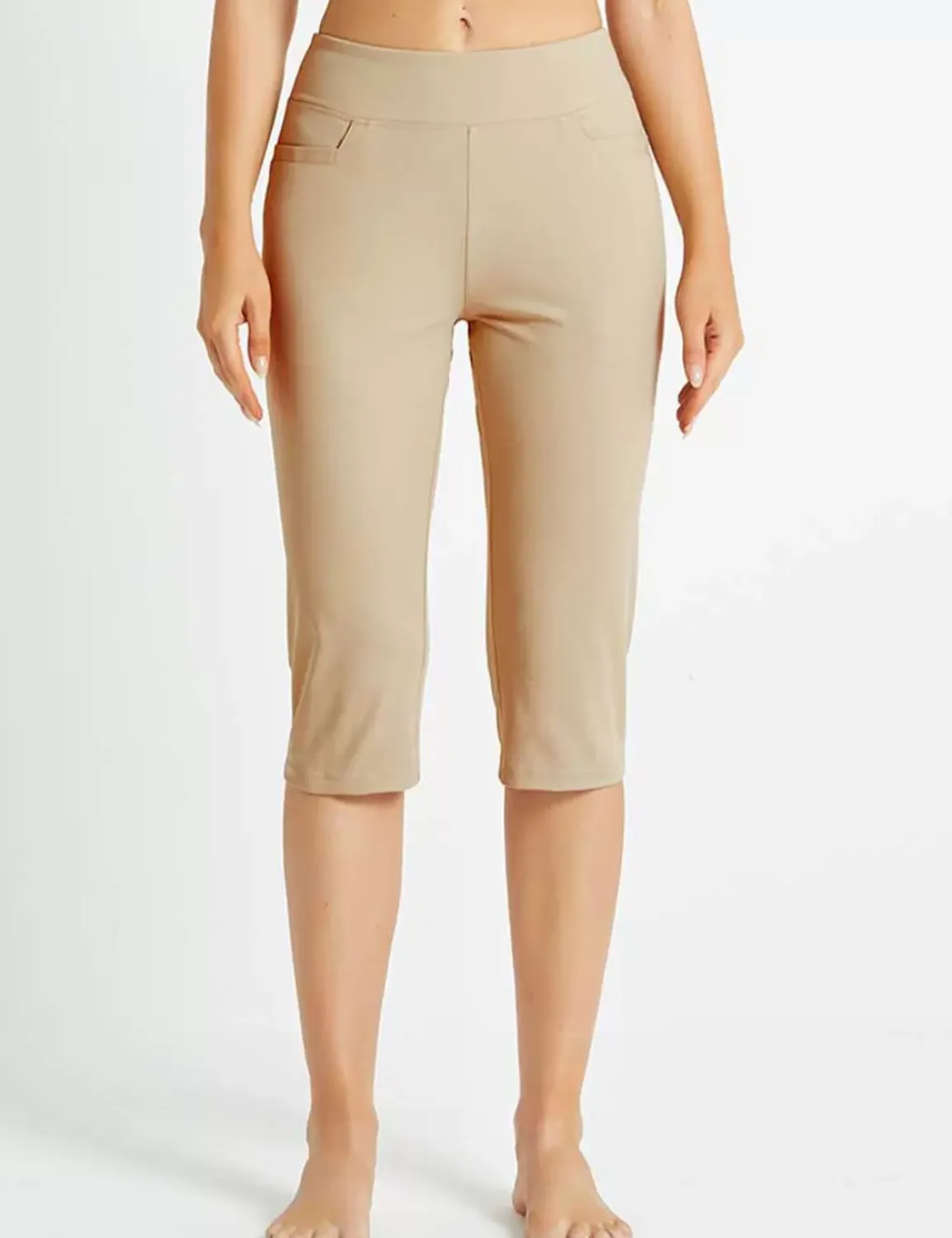 Baleaf Flyleaf Lightweight Capris^Women Knee-Length
