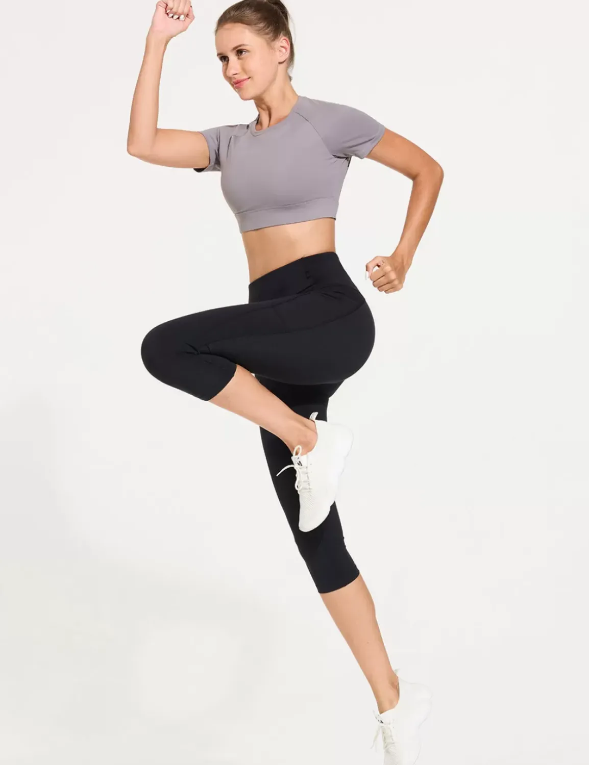 Baleaf Flyleaf Open Back Crop Top^Women Short-Sleeved & Tank Tops