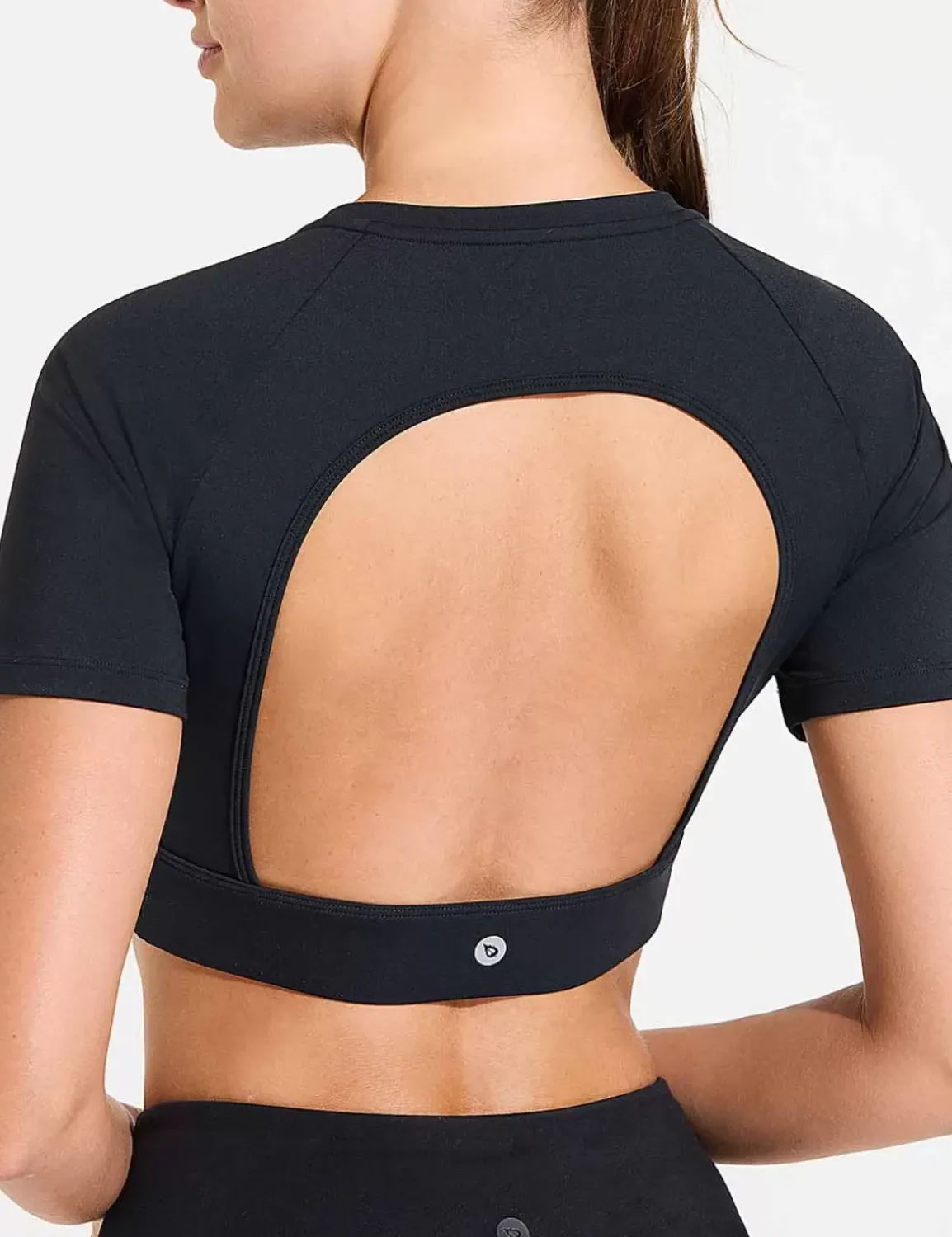 Baleaf Flyleaf Open Back Crop Top^Women Short-Sleeved & Tank Tops