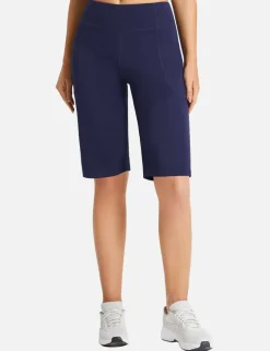 Baleaf Flyleaf Pull-On Bermuda Shorts^Women Knee-Length