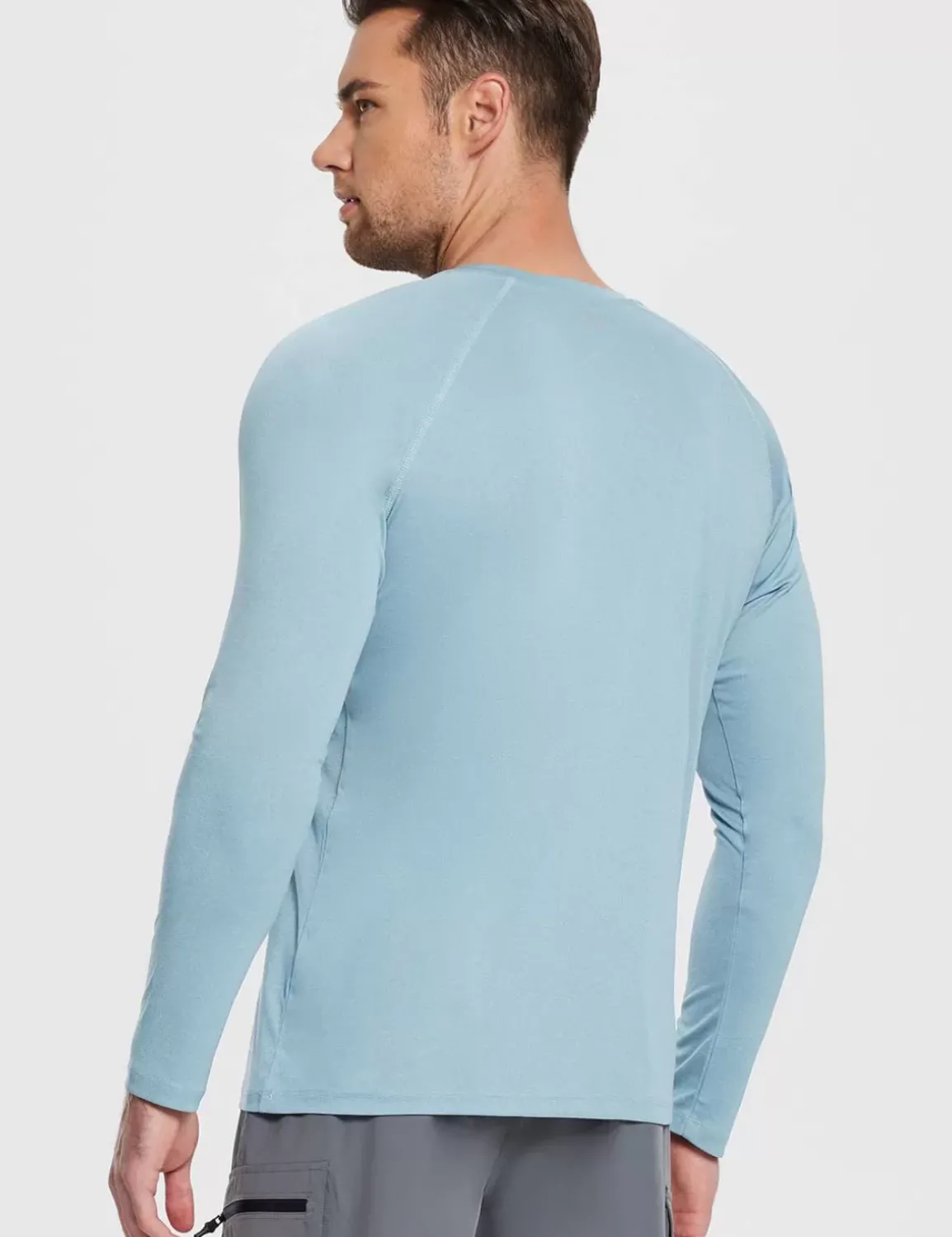 Baleaf Flyleaf Upf50+ Crewneck T-Shirt^Men Long-Sleeved Shirts
