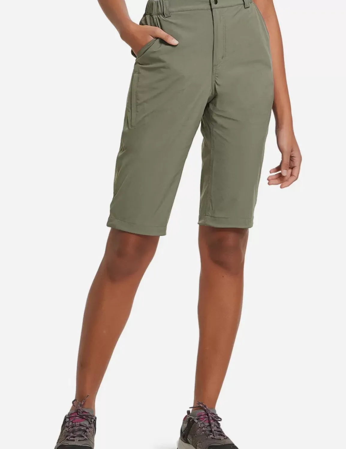 Baleaf Flyleaf Upf50+ Dwr Knee-Length Shorts^Women Shorts & Underwear