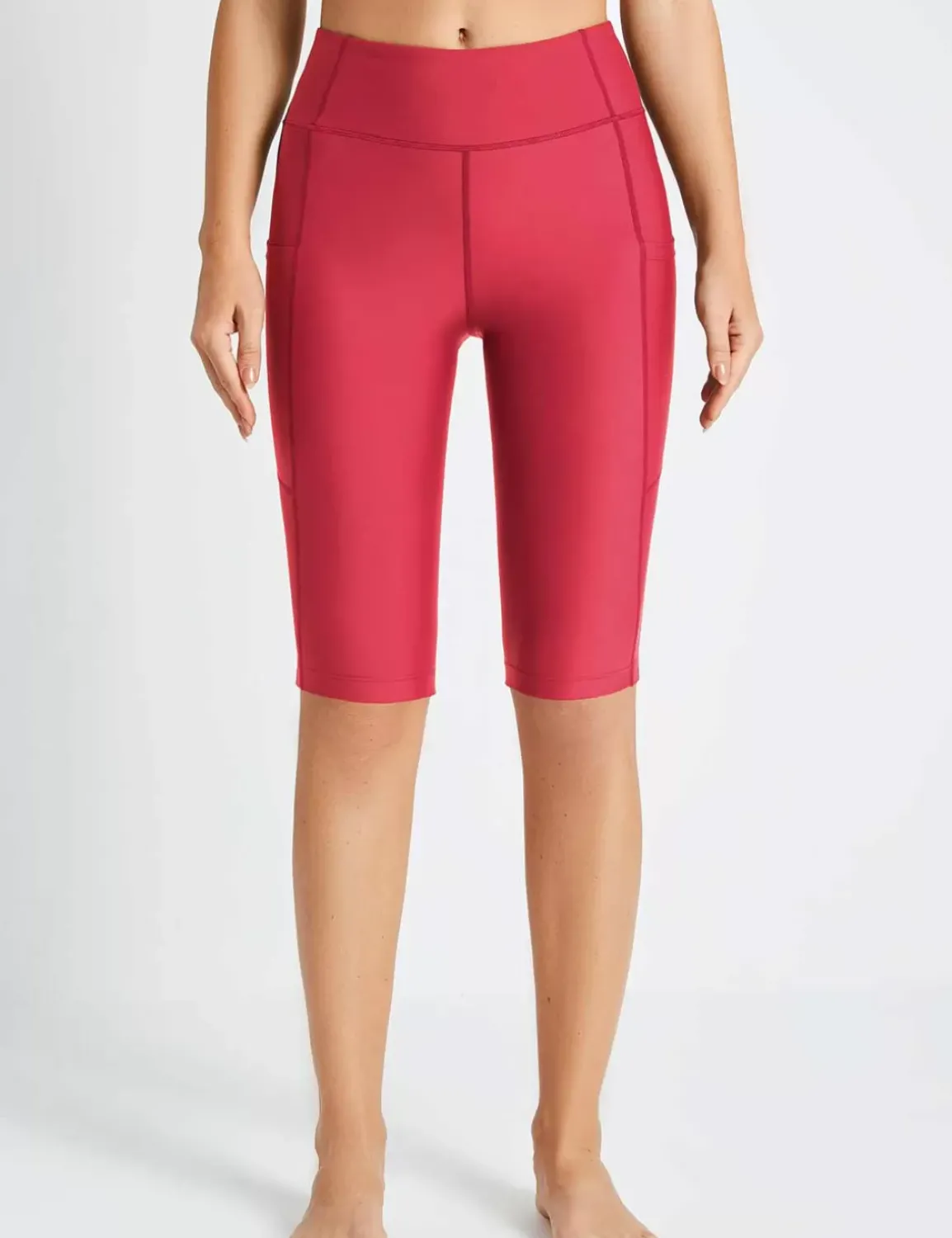 Baleaf Flyleaf Upf50+ High-Rise Swim Shorts^Women Knee-Length