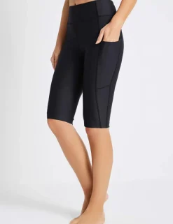 Baleaf Flyleaf Upf50+ High-Rise Swim Shorts^Women Knee-Length