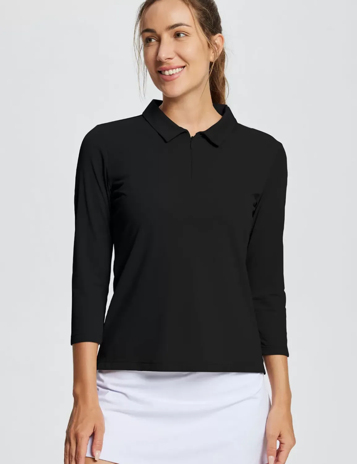 Baleaf Flyleaf Upf50+ Quarter Zip Polo (Website Exclusive)^Women Upf50+