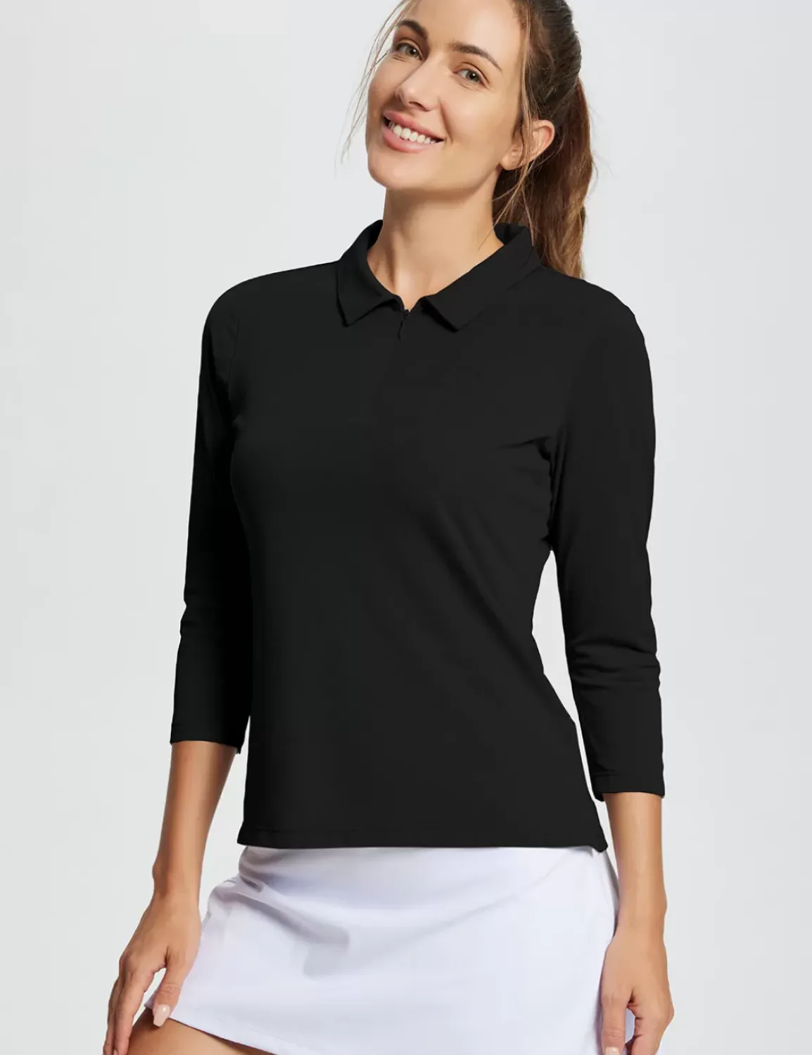 Baleaf Flyleaf Upf50+ Quarter Zip Polo (Website Exclusive)^Women Upf50+