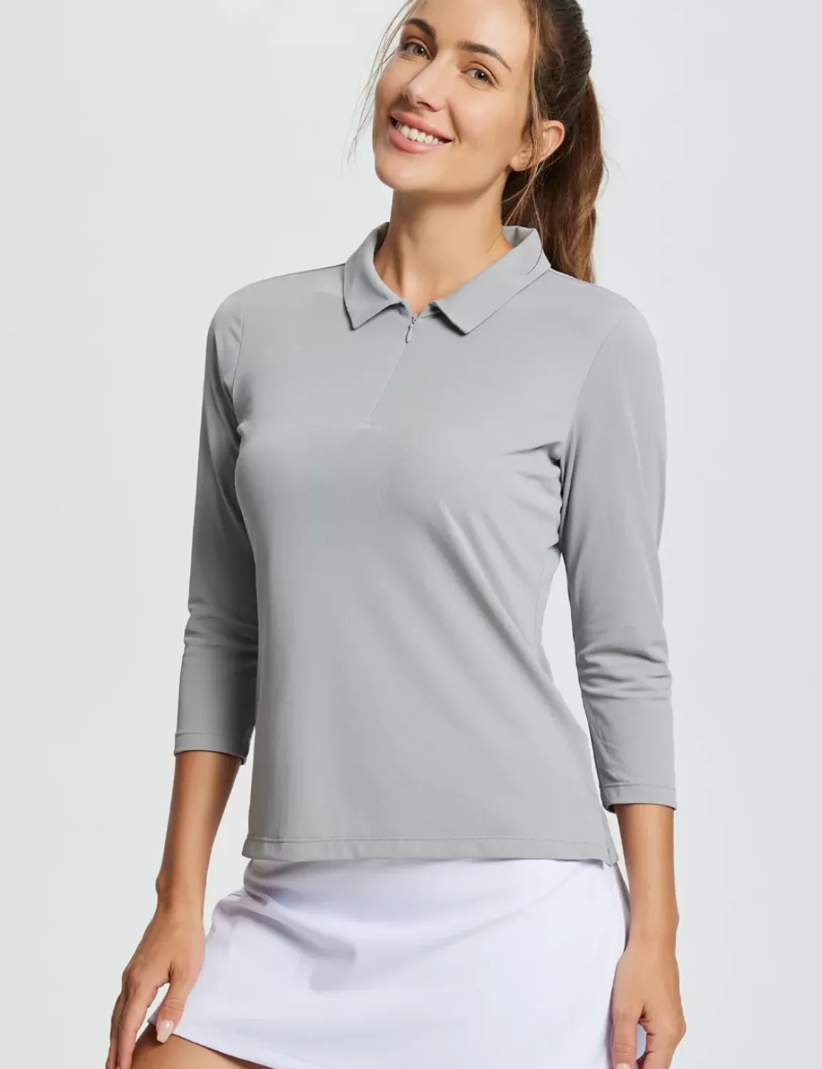 Baleaf Flyleaf Upf50+ Quarter Zip Polo (Website Exclusive)^Women Upf50+
