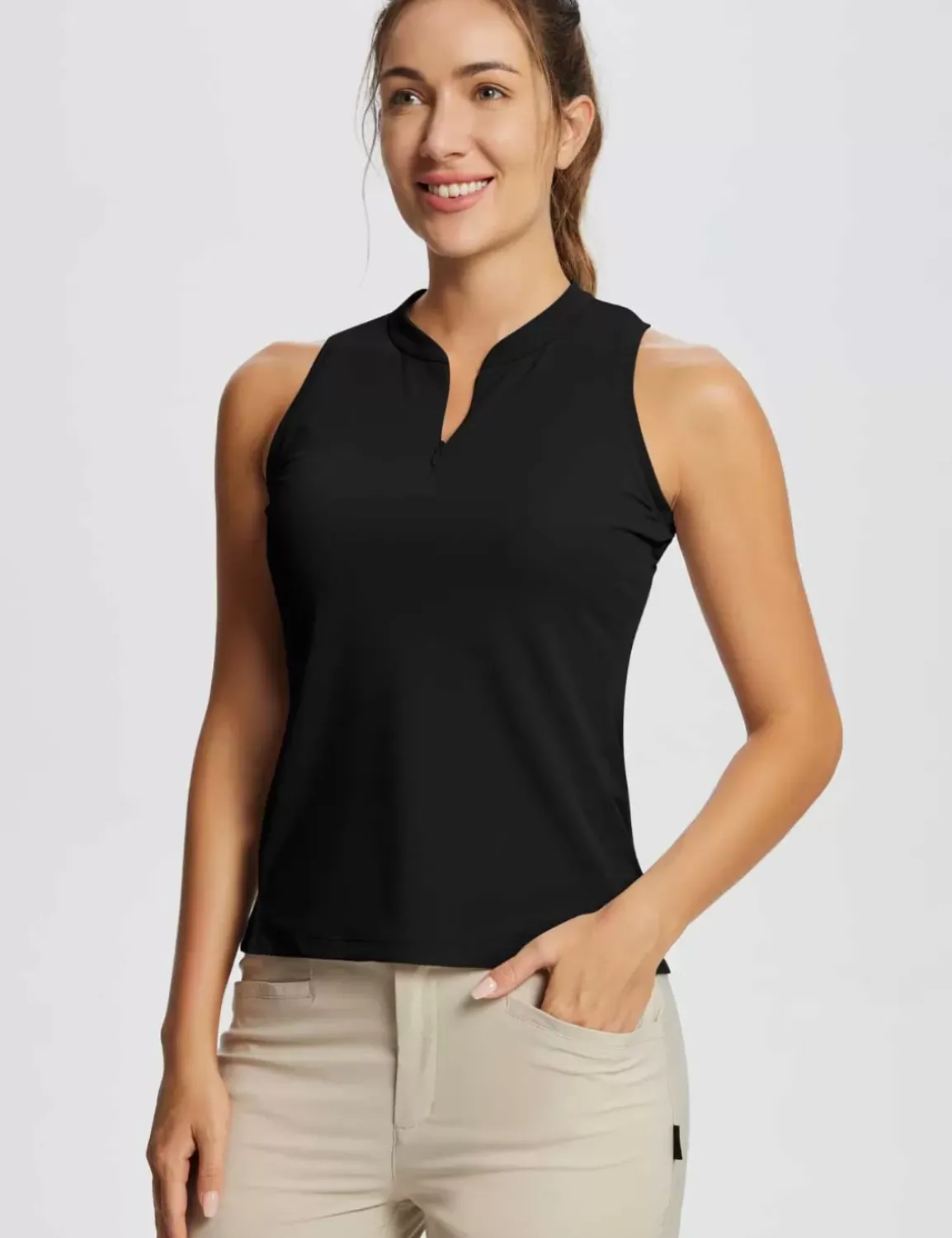 Baleaf Flyleaf Upf50+ Sleeveless Golf Top (Website Exclusive)^Women Short-Sleeved & Tank Tops