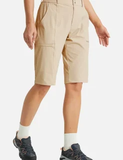 Baleaf Flyleaf Upf50+ Water-Resistant Bermuda Shorts^Women Upf50+