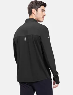 Baleaf Flyleaf Watch Window Quarter Zip Pullover^Men Long-Sleeved Shirts