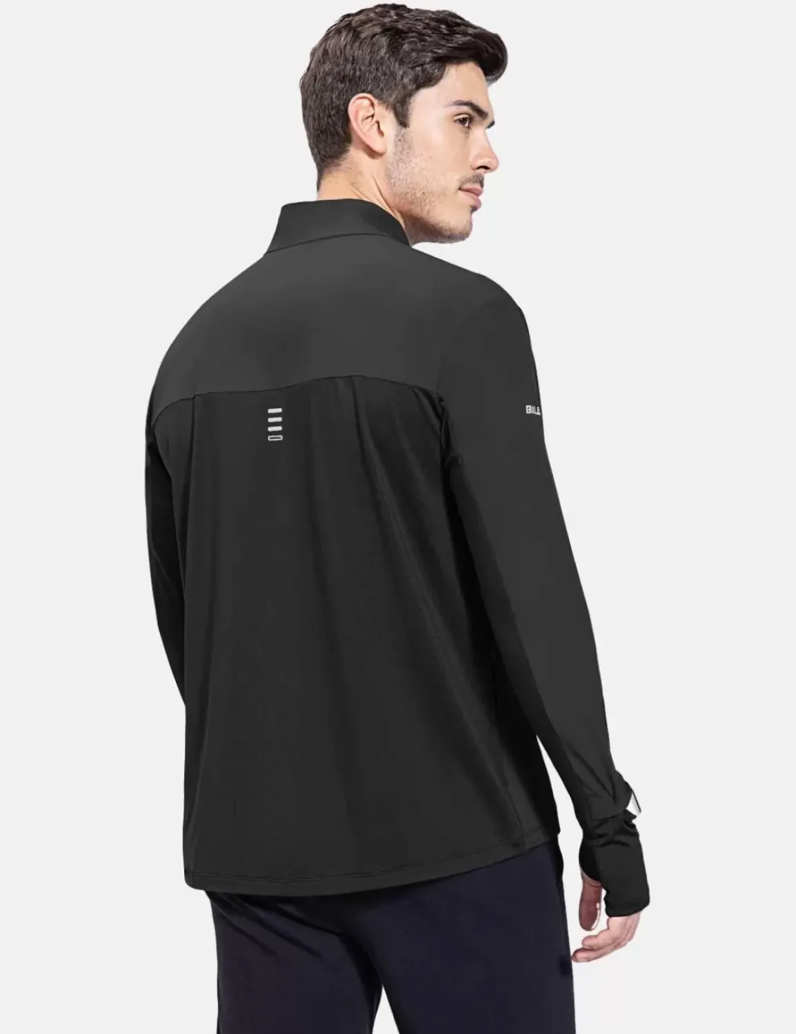 Baleaf Flyleaf Watch Window Quarter Zip Pullover^Men Long-Sleeved Shirts