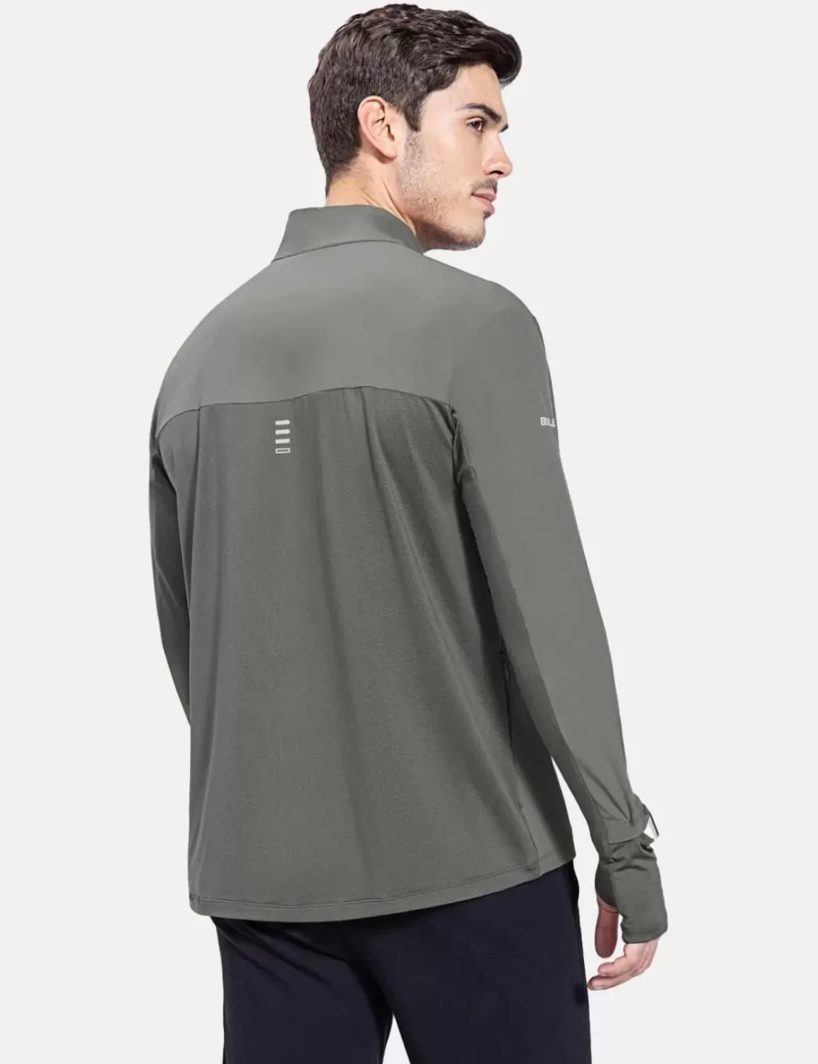 Baleaf Flyleaf Watch Window Quarter Zip Pullover^Men Long-Sleeved Shirts