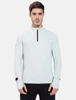 Baleaf Flyleaf Watch Window Quarter Zip Pullover^Men Long-Sleeved Shirts