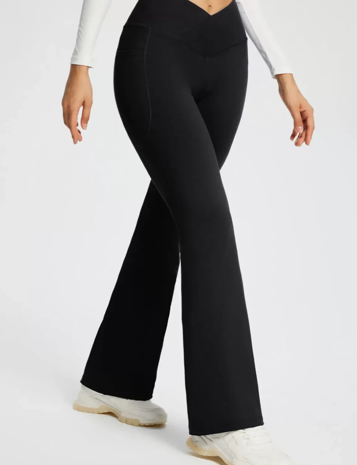 Baleaf Laureate 29'' Crossover High-Rise Flared Pants^Women Joggers & (Sweat) Pants