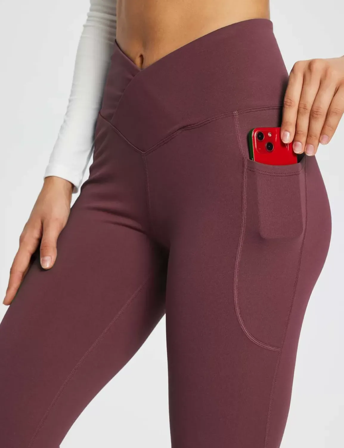 Baleaf Laureate 29'' Crossover High-Rise Flared Pants^Women Joggers & (Sweat) Pants