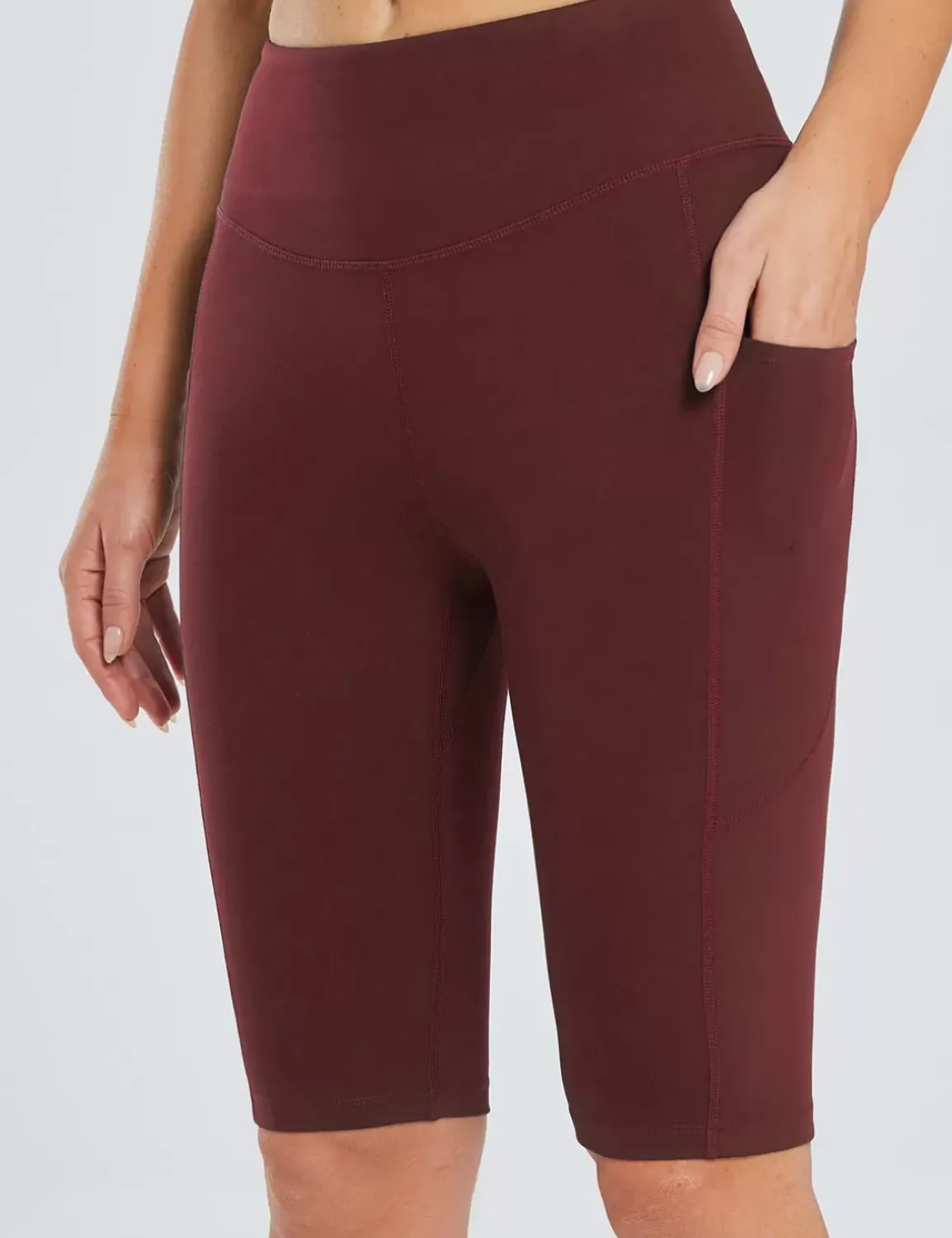 Baleaf Laureate 12" High Rise Shorts^Women Knee-Length