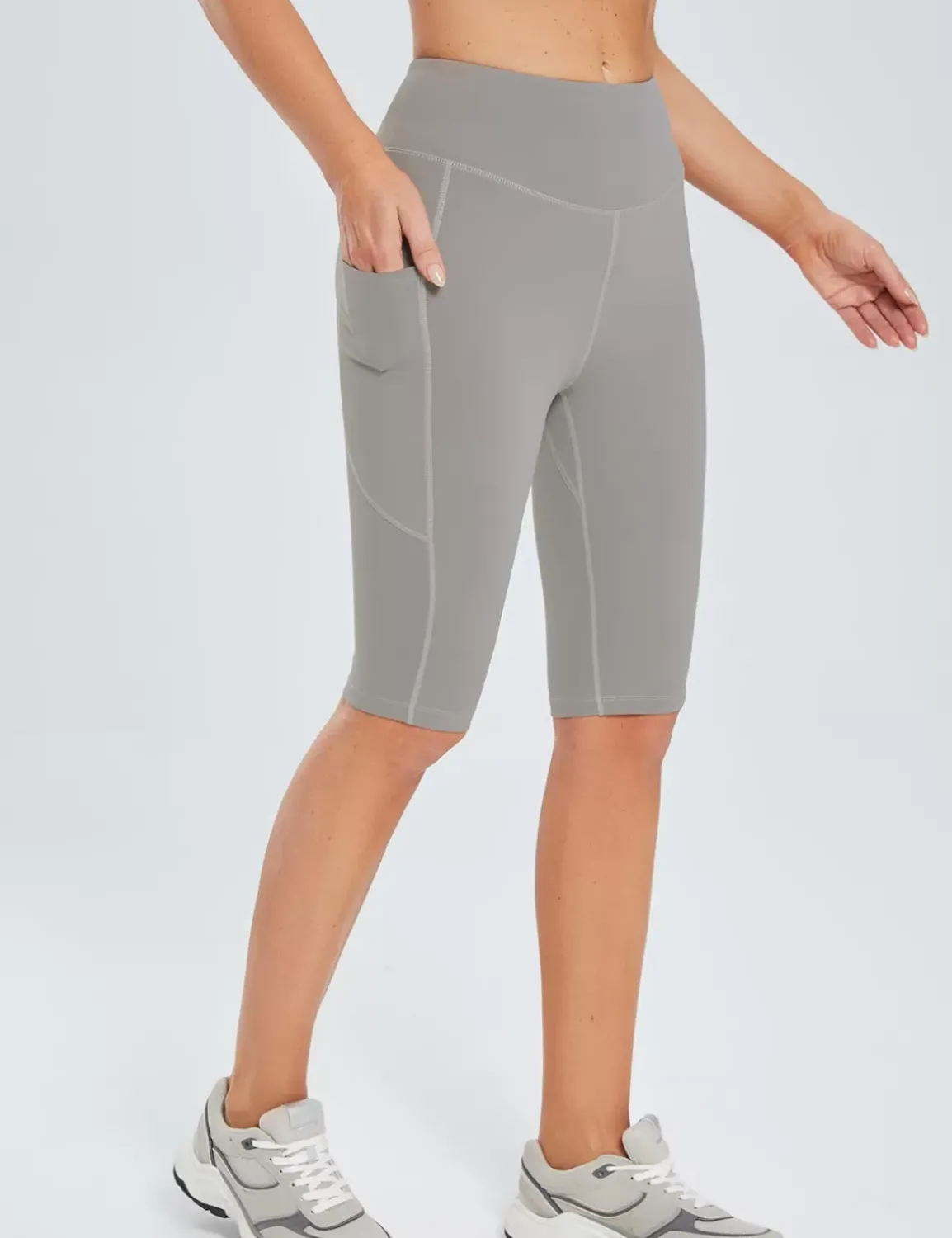 Baleaf Laureate 12" High Rise Shorts^Women Knee-Length