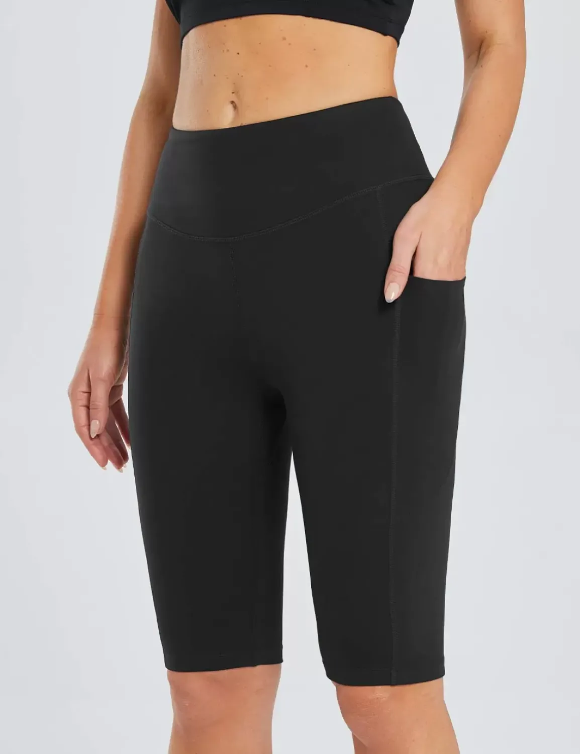Baleaf Laureate 12" High Rise Shorts^Women Knee-Length