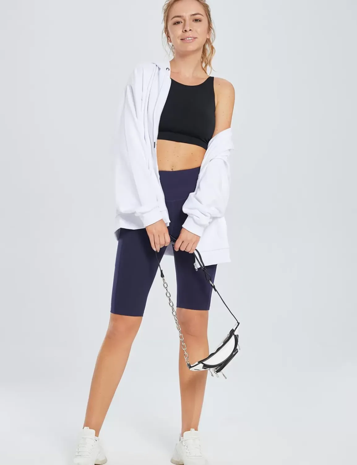 Baleaf Laureate 12" High Rise Shorts^Women Knee-Length